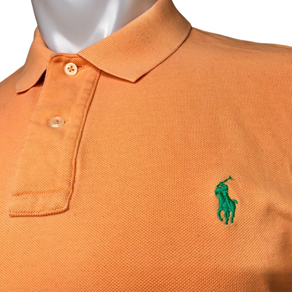 Polo Ralph Lauren Orange Polo Shirt - Picture 2 of 9